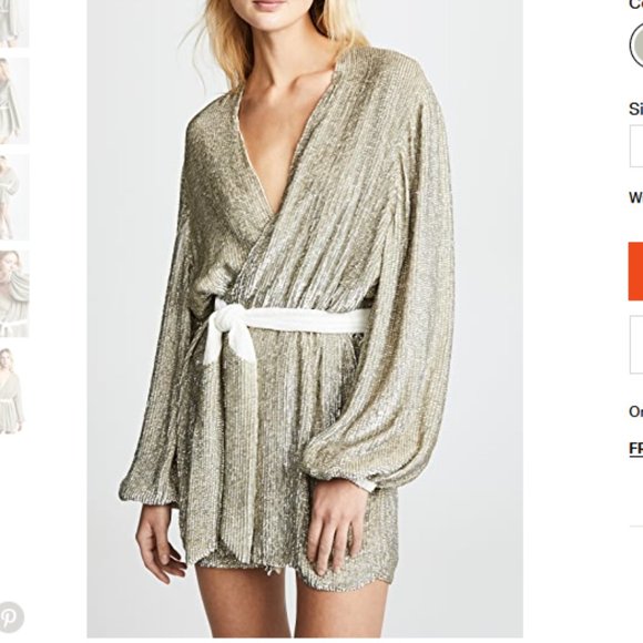 Retrofete Gabrielle Sequined Dress XS